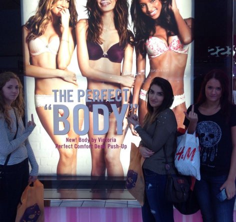 Digital Strategy Critique: Victoria's Secret ” The Perfect 'Body' ”  Campaign